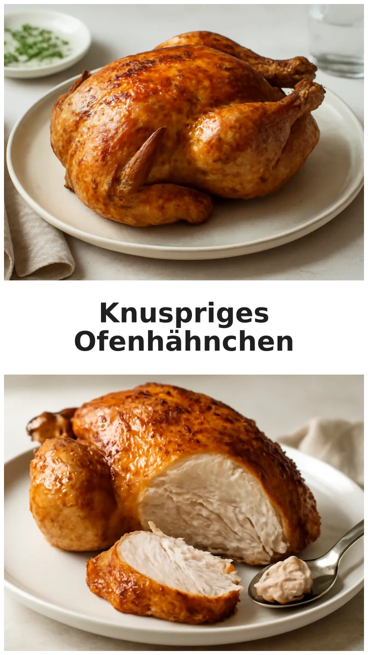 Knuspriges Ofenhähnchen mit goldbrauner Kruste 3 Knuspriges Ofenhähnchen mit goldbrauner Kruste für das Familienessen