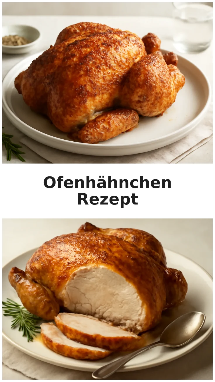Saftiges Ofenhähnchen mit goldbrauner Kruste 3 Saftiges Ofenhähnchen mit goldbrauner Kruste für die Familie