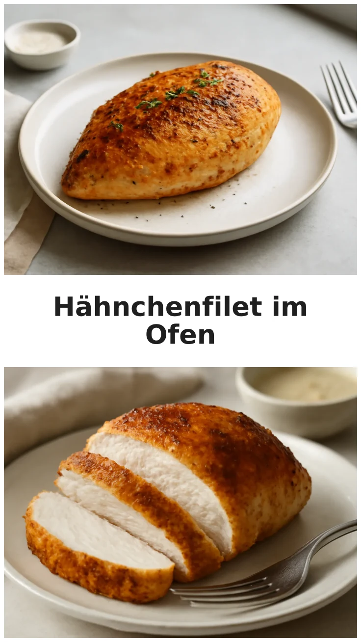 Saftiges Hähnchenfilet im Ofen mit goldener Kruste 3 Saftiges Hähnchenfilet im Ofen mit goldener Kruste